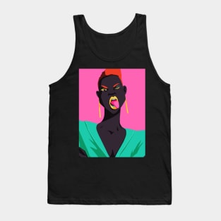 Neon Queen Tank Top